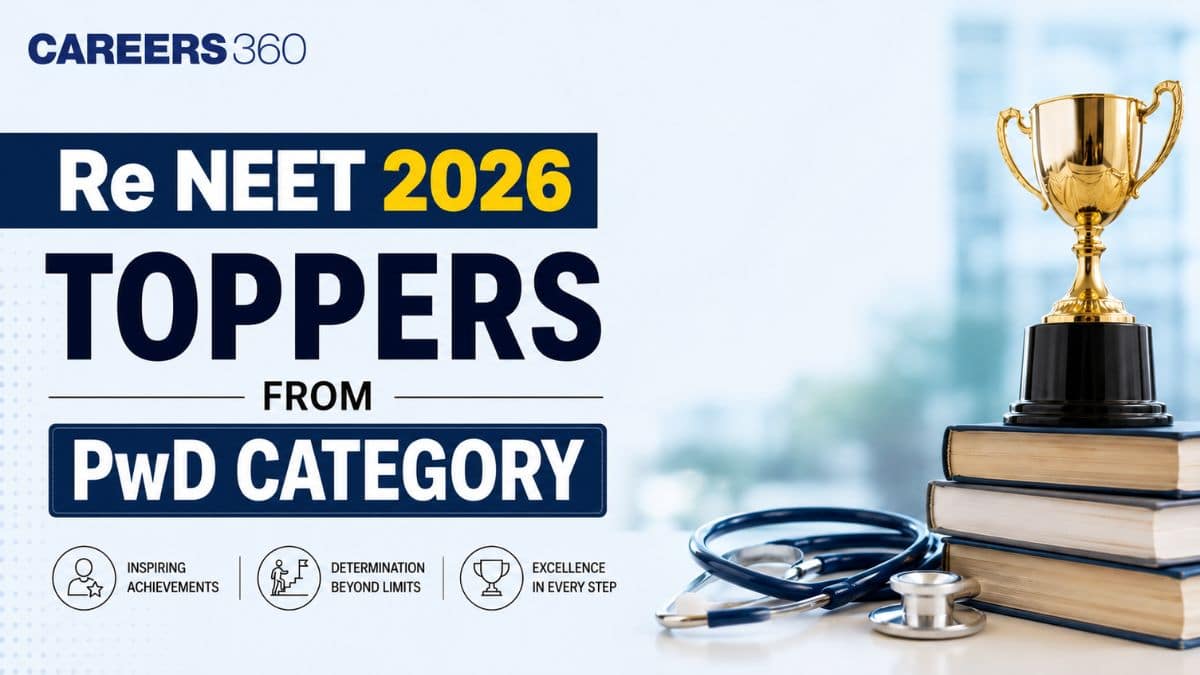 Re NEET 2026 PwD Category Toppers OUT: Top 10 Rank Holders, AIR, Marks & Percentile